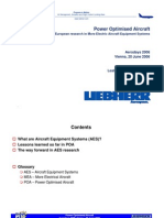 Power Optimised Aircraft: A Keystone in European Research in More Electric Aircraft Equipment Systems