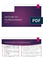 Lectures On Lectures On Multiprocessors: Unit 10