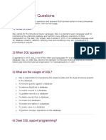 SQL Interview Questions