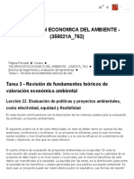 Valoracion Economica Del Ambiente - (358021A - 762)