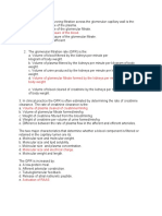 Hydrostatic Pressure of The Blood