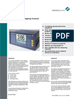 Disomat Tersus Weighing Terminal: Equipment