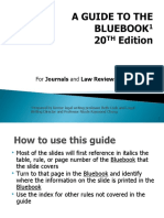 Bluebook Guide 