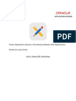 Oracle Application Express: Developing Database Web Applications