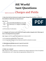 Chapter 1 - Electric Charges and Fields