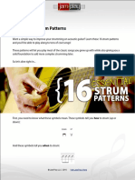 16 Essential Strum Patterns PDF