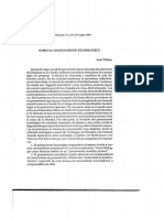 Villoro - Sobre El Conocimiento Tecnológico