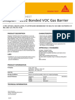 Sikaplan®-1652 Bonded VOC Gas Barrier: Product Data Sheet