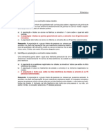 Estatística - Questões de Revisão - Respostas PDF