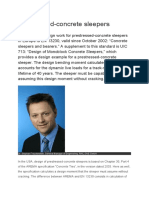 Prestressed-Concrete Sleepers: Dr. Stephan Freudenstein, General Manager of Engineering, Rail - One GMBH