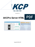 AKCPro Server HTML Manual PDF