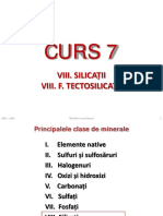 Curs 7 - MIneralogie