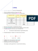 Storm Water Calculation and Pipe Sizing