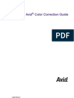 Avid Avid: Avid Color Correction Guide