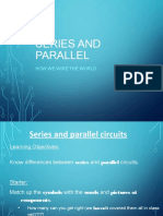 Series and Parallel Circuit PDF