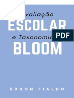 Avaliacao Escolar e Taxonomia D - Edson Fialho