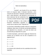 Taller de Matemáticas