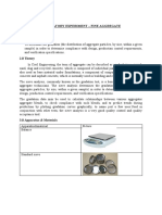 Laboratory Experiment - Fine Aggregate