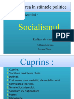 Științe Politice-Proiect SOCIALISMUL