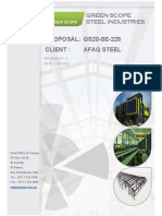 GS20-SE-228 - Rev0-Proposal For AFAQ STEEL (BASED ON MTO) PDF