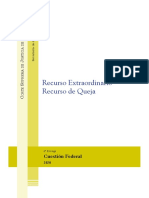 Recurso Extraordinario Recurso de Queja Cuestión Federal 2020