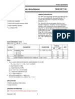 Dual 2-To-4 Line Decoder/demultiplexer 74HC/HCT139: Philips Semiconductors Product Specification