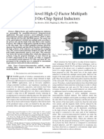 Design of Novel High - Factor Multipath Stacked On-Chip Spiral Inductors