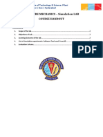 Fracture Mechanics - Simulation Lab Course Handout