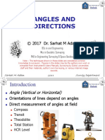 2nd Semster - Lec01 - Angle & Directions PDF