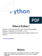 Introduction To Python