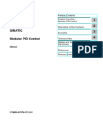 1 2 3 4 5 A Modular PID Control Simatic: Manual