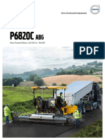 Vasdfdolvo P6820csac - Wheel Paver