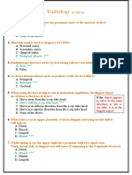 Radiology 35 MCQs of SLE