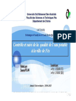 Controle Et Suivi de La Qualit - FELLAK Somia - 2242 PDF