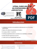 Fibrilacion Auricular Subclinica