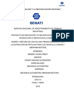 Proyecto de Innovasion de Una Prensa Mecanica para La Extraccion de Rotulas1 PDF