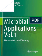 Microbial Applications Vol 1 Bioremediation and Bioenergy PDF