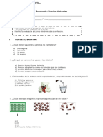 Prueba Estados de La Materia