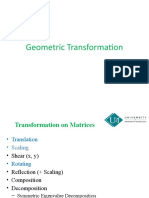 Chapter 3 Geometric Objects and Transformations