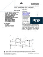 4.5-V To 52-V Input Current Mode Boost Controller: Features