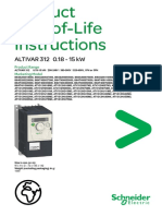 Product End-of-Life Instructions: ALTIVAR 312 0.18 - 15 KW