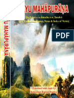 Vayu Purana 1 (Sanscrit Text English Trans) PDF