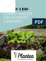 Cómo Hacer Un Huerto Urbano en Casa PDF