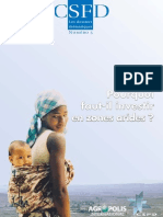 Requier-Desjardins M., 2007. Pourquoi Faut-Il Investir en Zones Arides ?