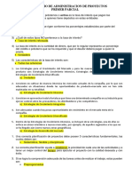 Cuestionario de Administracion de Proyectos