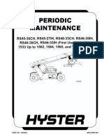 Periodic Maintenance (First Used On 1529, 1533 Up To 1562, 1564, 1565 and 1569)