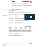 Enviroline 125: Product Description Intended Uses