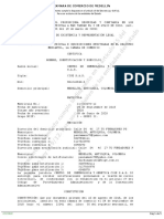 El Presente Documento Cumple Lo Dispuesto en El Articulo 15 Del Decreto Ley 019/12. para Uso Exclusivo de Las Entidades Del Estado