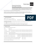 The Acca/Fia Qualification Re-Registration Application