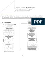 Lab - Report - Destilacion Presion Reducida